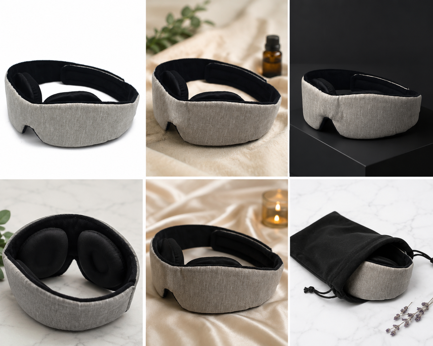 🌙 Antifaz 3D DreamComfort Calma Nocturna