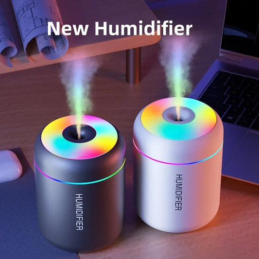 Difusor de Aromaterapia Calma Nocturna — Humidificador y Luz Relajante