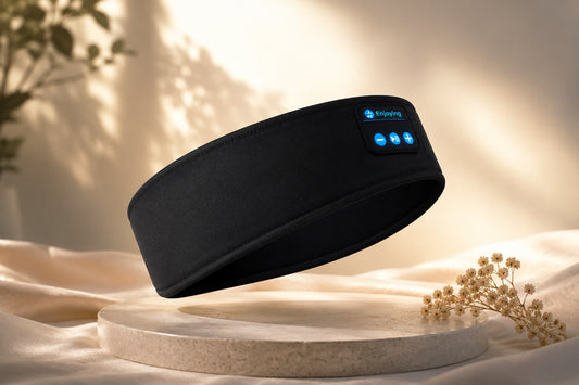 Diadema Bluetooth para Dormir Calma Nocturna — Música y Silencio Total